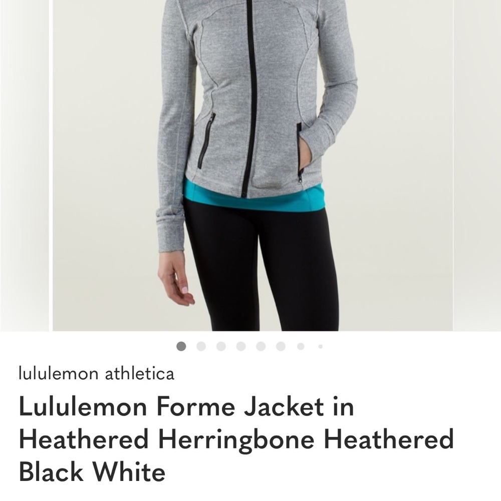 lululemon athletica Women's Heathered Gray Utility Jacket